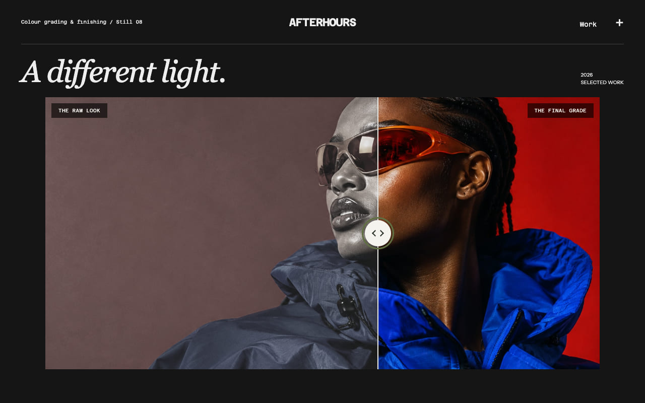 AFTERHOURS / Colour & film. Recorded with the Basalio free plugin.